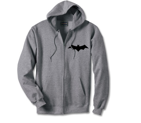 Batman zip 2024 up hoodie mens