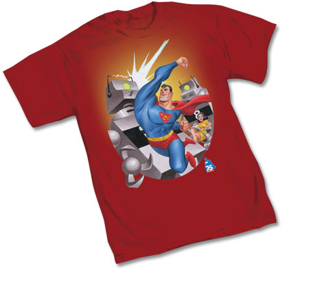 Superman cartoon 2025 t shirt